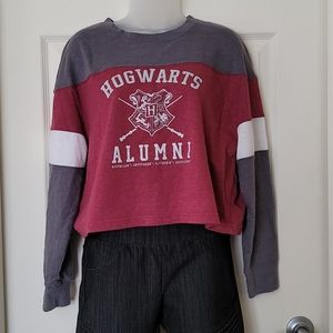 Harry Potter Hogwarts Alumni Crop Sweatshirt